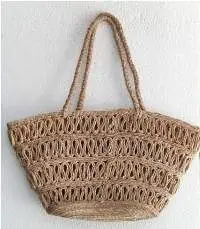 Raw Jute Natural Bag - Mix Designs