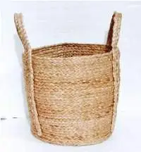 Planter - Natural With Outer Handles