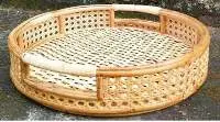 Designer Cane Tray With Cut Handle