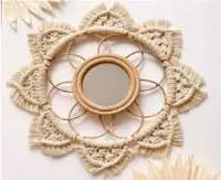 Decorative wall Mirror (EDM103) - Without woolen
