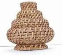 Cane Flower Vase