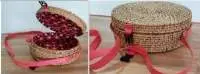 Round Cane Bag