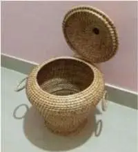 Designer Laundry Basket with lid