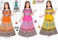 Girls Top and Skirt Set