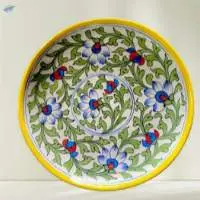 Blue Pottery Plate