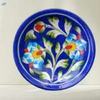 Blue Pottery Soap Dish
