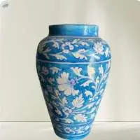 Blue Pottery Handi