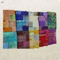 Silk Patola Patchwork Kantha