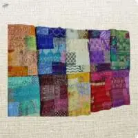 Silk Patola Patchwork Kantha