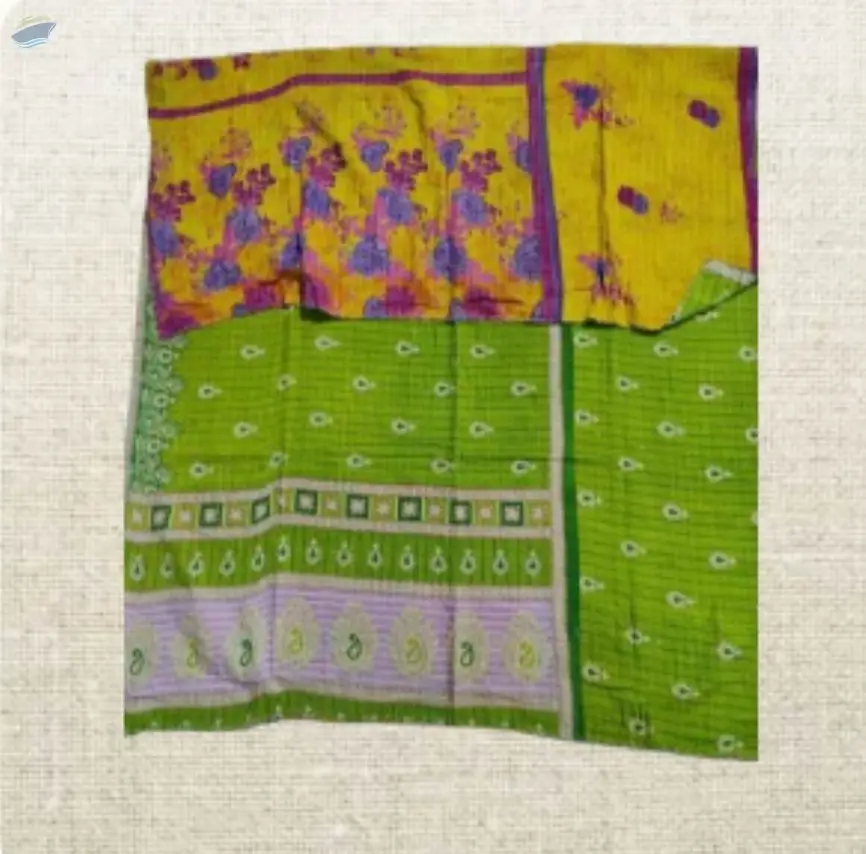 Vintage Kantha Throw