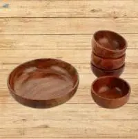Wooden Multipurpose Serving Bowl