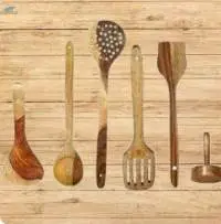 Wooden Cooking Spoon With Masher