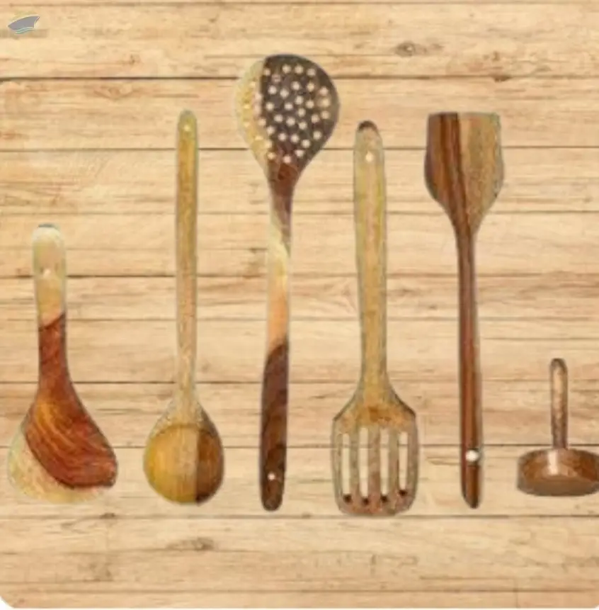 Wooden Cooking Spoon With Masher