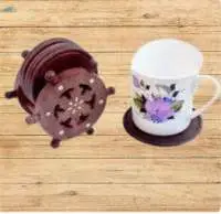 Wooden Tea Coaster