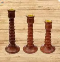 Wooden Candle Stand