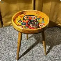 Foldable Wooden Stool