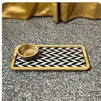 Chip 'n' Dip Wooden Platter