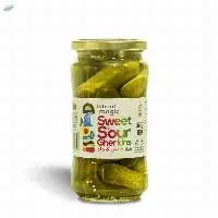 Sweet and Sour Gherkins