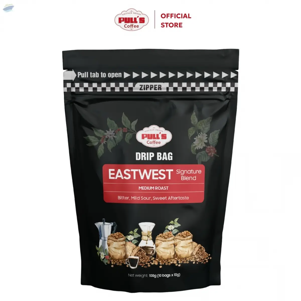 Pulls Coffee EastWest - Drip Bag