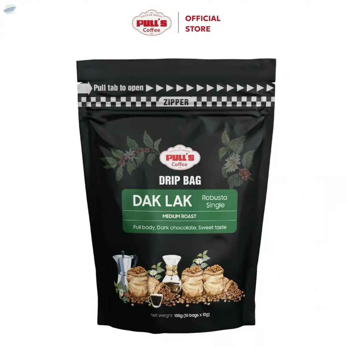 Pulls Coffee Dak Lak - Drip Bag
