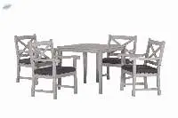 Belgrave Sq Dining With 4 Chair