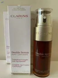 Clarins, Estee Lauder, Olaplex, Maybelline