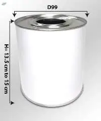 1 Ltr Can Diameter 99 Paint Cans