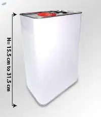 Rectangular Tin Can