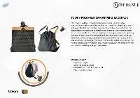 Towny Foldable Drawstring Backpack