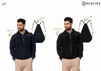 Disguise Melange Backpack hoodie