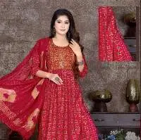 Jlf High Style V1 Naira Cut Kurti Pant With Dupa