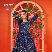 Deecee Nikki Rayon Printed Feeding Kurti