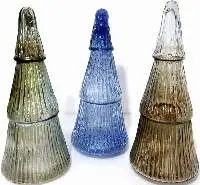Cheena & Luster Glass Christmas Tree