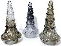 Colored Luster Glass Christmas Tree