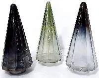 Colored Luster Glass Christmas Tree