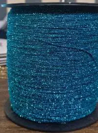 Polyester Codding Glitter Zari Thread Embroidery