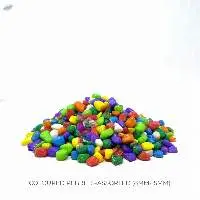 Watermarked Colored Pebbles