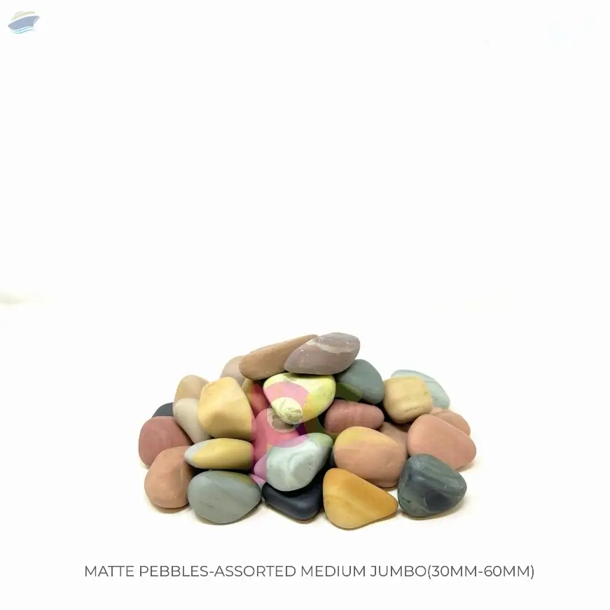Watermarked Matte Finished Pebbles