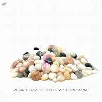 Watermarked Polished Quartz Pebbles