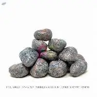 Watermarked Polished Tan Grey Pebbles