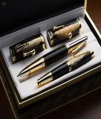 Leather Pen Box
