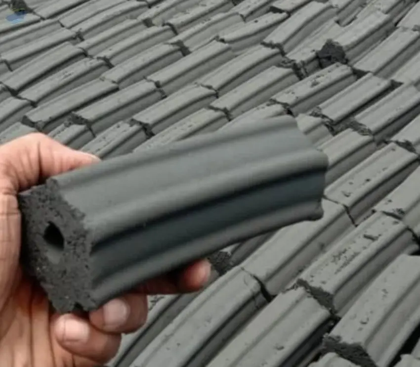 Hexagonal Shape Coconut Shell Charcoal