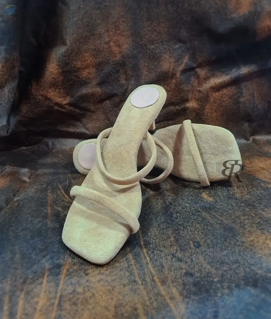 Suede Leather Heels