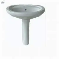 Plain Marble Pedestal Wash Basin