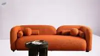 Anaya Boucle Modern Luxury  3 Seater Sofa