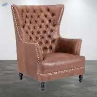 Big Wings With Chesterfield Design  Arm Chair