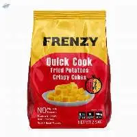 Frozen Fried Crispy Cubes Fried Potatoes