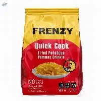 Frozen Pommes Crinkle Fried Potatoes