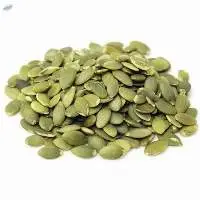 Organic pumpkin seeds kernels