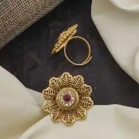 Gold Plated Brass Rings